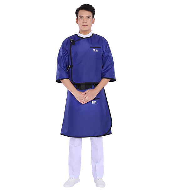 雙面分體B款鉛衣 寶藍(lán)分體短袖