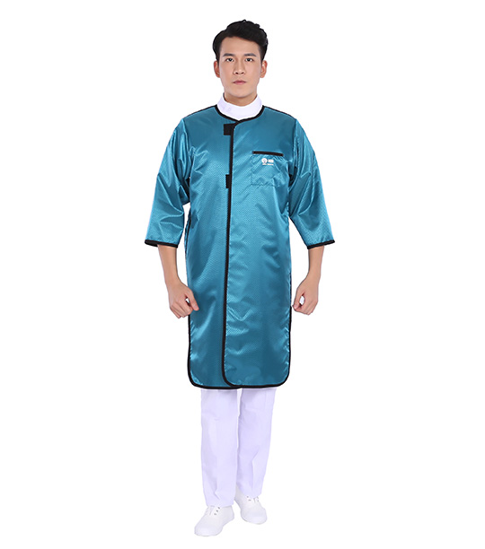 雙面連體A款 新款菱形湖綠連體長(zhǎng)袖鉛衣