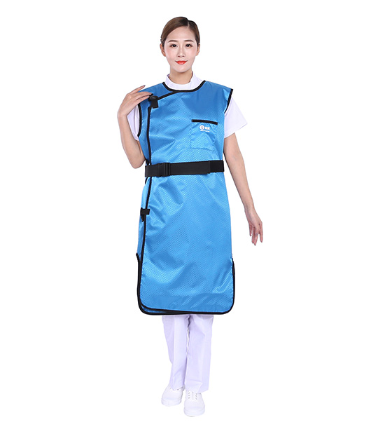 雙面連體B款 菱形天藍(lán)連體無(wú)袖鉛衣