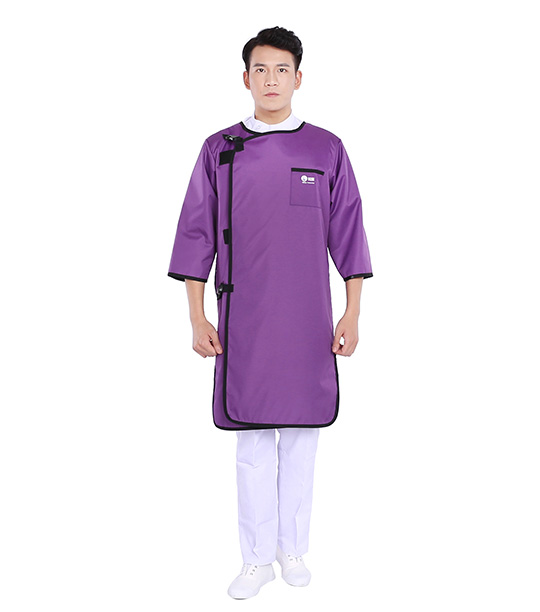 雙面連體B款 紫羅蘭連體長(zhǎng)袖鉛衣